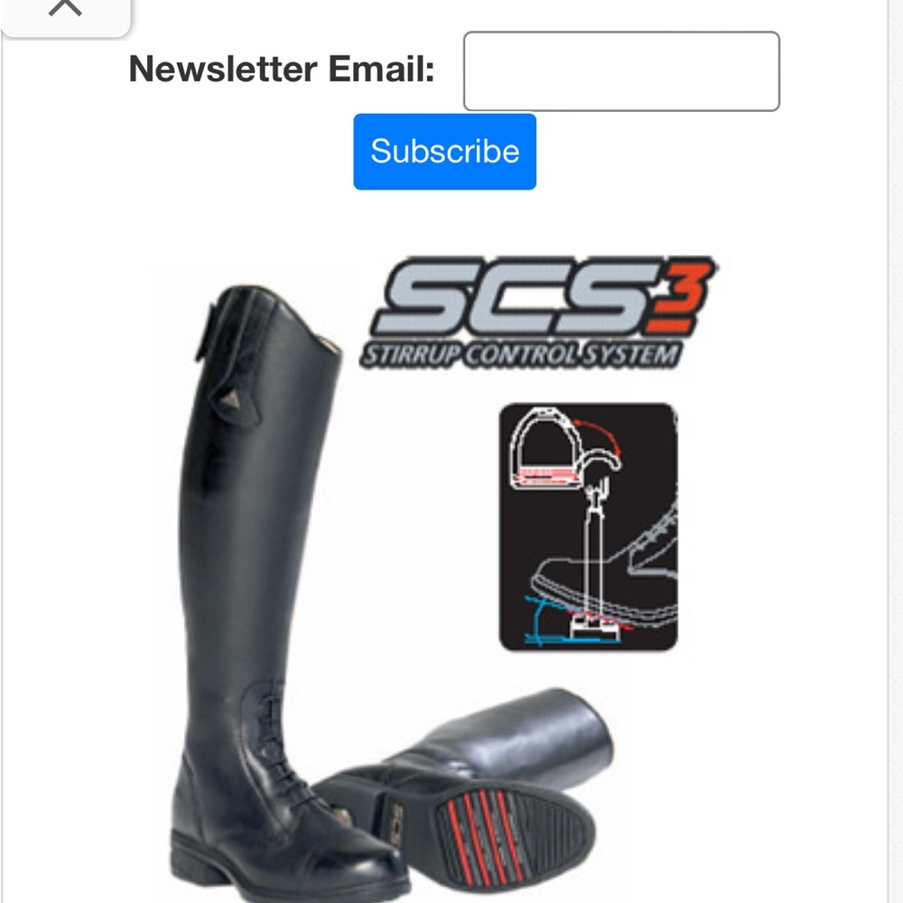 Mountain horse SCS3 Tall riding boots